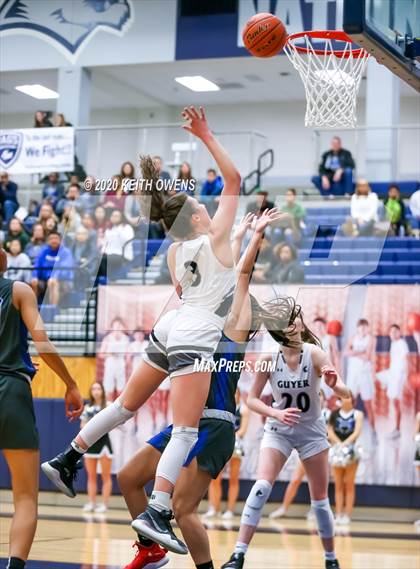 Thumbnail 3 in Guyer vs. Hebron (UIL 6A Bi-District Playoff) photogallery.