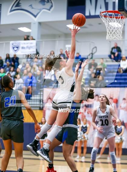 Thumbnail 2 in Guyer vs. Hebron (UIL 6A Bi-District Playoff) photogallery.