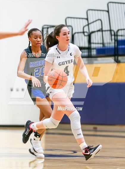 Thumbnail 2 in Guyer vs. Hebron (UIL 6A Bi-District Playoff) photogallery.