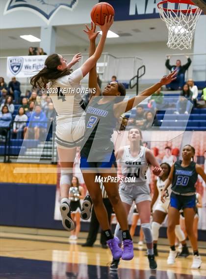 Thumbnail 2 in Guyer vs. Hebron (UIL 6A Bi-District Playoff) photogallery.
