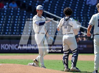 Thumbnail 3 in Flower Mound vs. Pearland (UIL 6A Baseball Semifinal) photogallery.