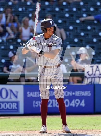 Thumbnail 1 in Flower Mound vs. Pearland (UIL 6A Baseball Semifinal) photogallery.