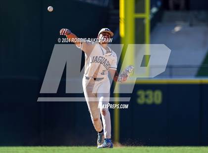 Thumbnail 3 in Flower Mound vs. Pearland (UIL 6A Baseball Semifinal) photogallery.