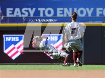 Thumbnail 3 in Flower Mound vs. Pearland (UIL 6A Baseball Semifinal) photogallery.