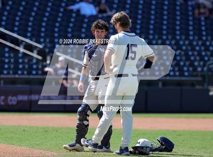 Thumbnail 2 in Flower Mound vs. Pearland (UIL 6A Baseball Semifinal) photogallery.