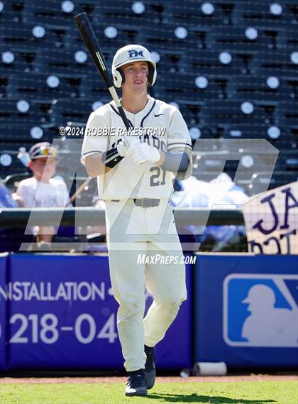 Thumbnail 2 in Flower Mound vs. Pearland (UIL 6A Baseball Semifinal) photogallery.