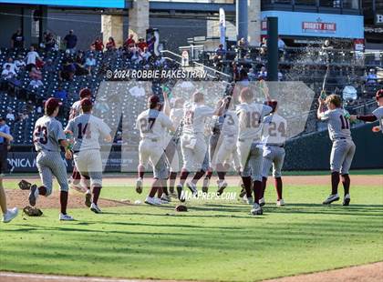 Thumbnail 3 in Flower Mound vs. Pearland (UIL 6A Baseball Semifinal) photogallery.
