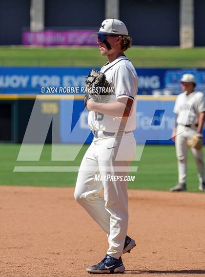 Thumbnail 3 in Flower Mound vs. Pearland (UIL 6A Baseball Semifinal) photogallery.