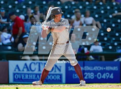 Thumbnail 3 in Flower Mound vs. Pearland (UIL 6A Baseball Semifinal) photogallery.