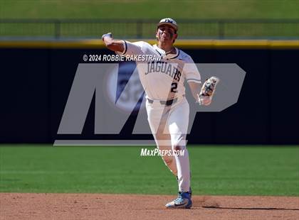 Thumbnail 3 in Flower Mound vs. Pearland (UIL 6A Baseball Semifinal) photogallery.