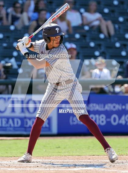 Thumbnail 2 in Flower Mound vs. Pearland (UIL 6A Baseball Semifinal) photogallery.