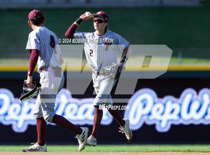 Thumbnail 3 in Flower Mound vs. Pearland (UIL 6A Baseball Semifinal) photogallery.