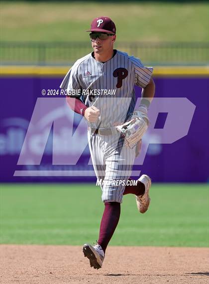 Thumbnail 2 in Flower Mound vs. Pearland (UIL 6A Baseball Semifinal) photogallery.