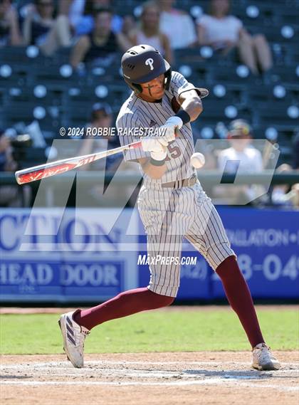Thumbnail 3 in Flower Mound vs. Pearland (UIL 6A Baseball Semifinal) photogallery.