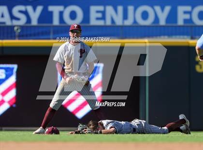 Thumbnail 2 in Flower Mound vs. Pearland (UIL 6A Baseball Semifinal) photogallery.