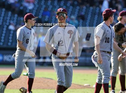 Thumbnail 1 in Flower Mound vs. Pearland (UIL 6A Baseball Semifinal) photogallery.