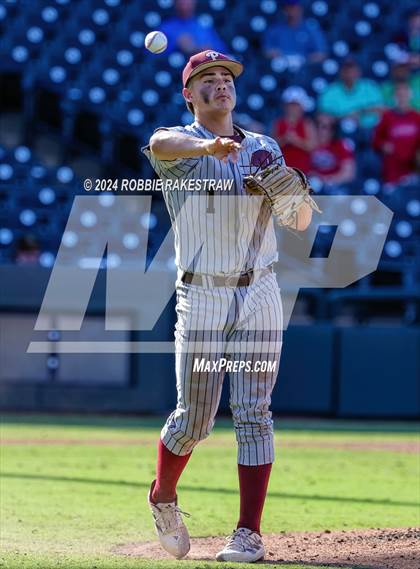 Thumbnail 1 in Flower Mound vs. Pearland (UIL 6A Baseball Semifinal) photogallery.