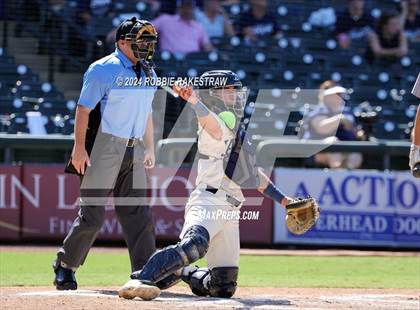 Thumbnail 3 in Flower Mound vs. Pearland (UIL 6A Baseball Semifinal) photogallery.