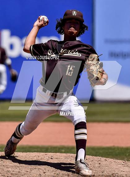 Thumbnail 3 in Camarillo @ St. Francis (CIF SS DIV 4 Championship) photogallery.