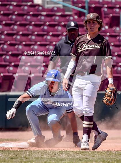 Thumbnail 2 in Camarillo @ St. Francis (CIF SS DIV 4 Championship) photogallery.