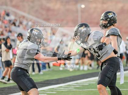 Thumbnail 1 in Desert Hills vs. Hurricane (UHSAA 4A Round 1) photogallery.