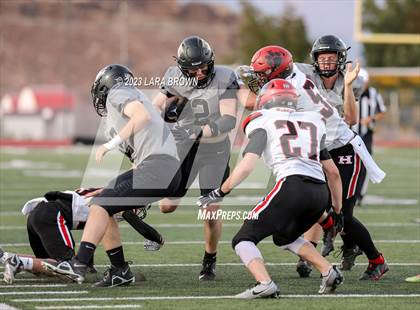 Thumbnail 1 in Desert Hills vs. Hurricane (UHSAA 4A Round 1) photogallery.