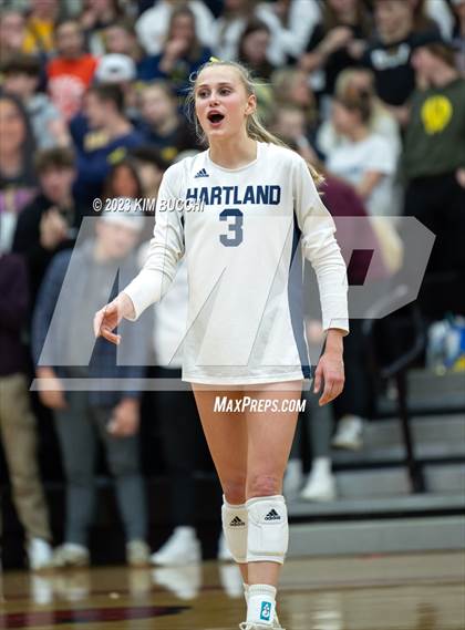 Thumbnail 2 in Clarkston vs. Hartland (MHSAA Division 1 Regional Semifinal) photogallery.