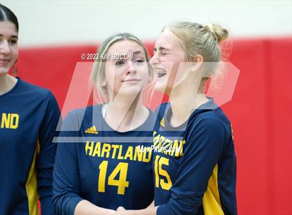 Thumbnail 1 in Clarkston vs. Hartland (MHSAA Division 1 Regional Semifinal) photogallery.