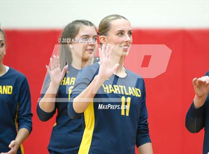 Thumbnail 2 in Clarkston vs. Hartland (MHSAA Division 1 Regional Semifinal) photogallery.