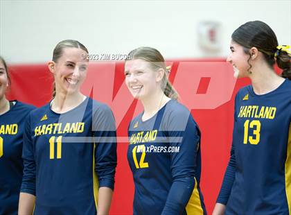 Thumbnail 3 in Clarkston vs. Hartland (MHSAA Division 1 Regional Semifinal) photogallery.
