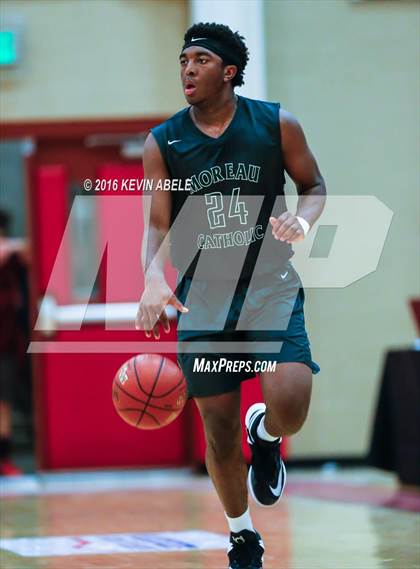 Thumbnail 2 in Corona del Sol vs Moreau Catholic (Hoophall West Invitational) photogallery.