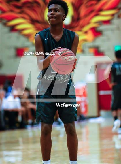 Thumbnail 2 in Corona del Sol vs Moreau Catholic (Hoophall West Invitational) photogallery.