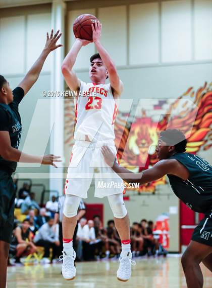 Thumbnail 3 in Corona del Sol vs Moreau Catholic (Hoophall West Invitational) photogallery.