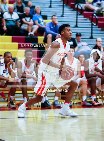 Thumbnail 1 in Corona del Sol vs Moreau Catholic (Hoophall West Invitational) photogallery.