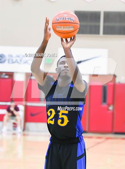 Thumbnail 2 in Shadow Mountain vs. Simeon (Hoophall West Tournament)  photogallery.