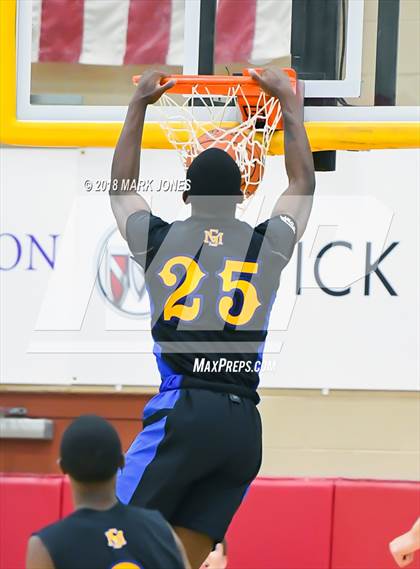 Thumbnail 2 in Shadow Mountain vs. Simeon (Hoophall West Tournament)  photogallery.