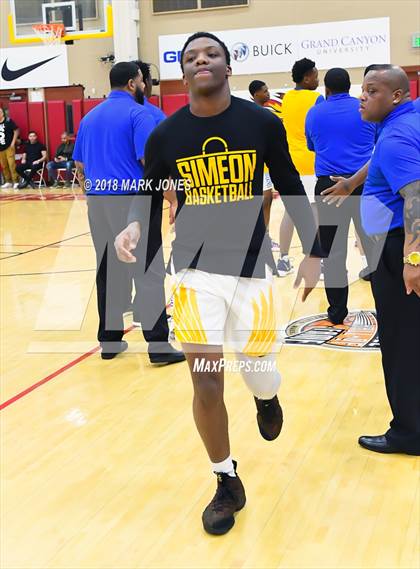 Thumbnail 1 in Shadow Mountain vs. Simeon (Hoophall West Tournament)  photogallery.