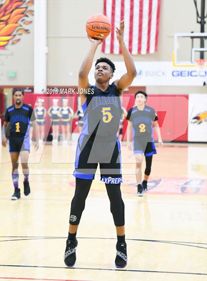 Thumbnail 1 in Shadow Mountain vs. Simeon (Hoophall West Tournament)  photogallery.