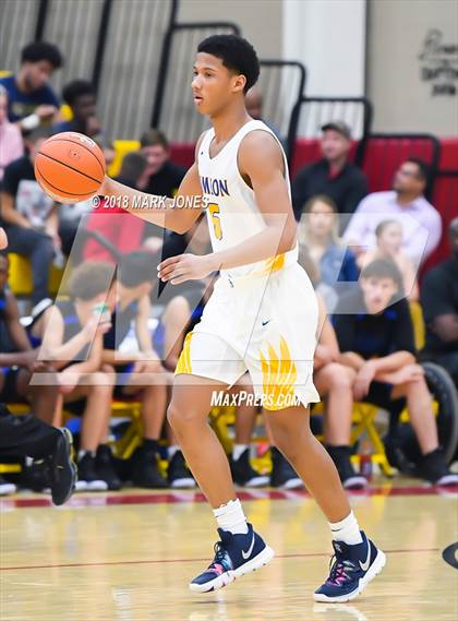 Thumbnail 1 in Shadow Mountain vs. Simeon (Hoophall West Tournament)  photogallery.