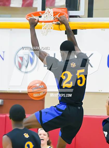 Thumbnail 3 in Shadow Mountain vs. Simeon (Hoophall West Tournament)  photogallery.