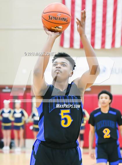 Thumbnail 3 in Shadow Mountain vs. Simeon (Hoophall West Tournament)  photogallery.