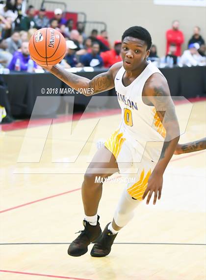 Thumbnail 2 in Shadow Mountain vs. Simeon (Hoophall West Tournament)  photogallery.