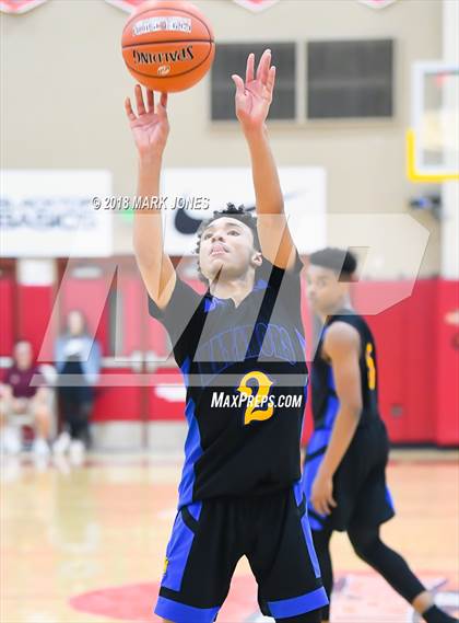 Thumbnail 2 in Shadow Mountain vs. Simeon (Hoophall West Tournament)  photogallery.