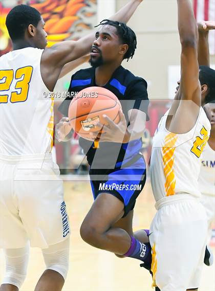Thumbnail 3 in Shadow Mountain vs. Simeon (Hoophall West Tournament)  photogallery.