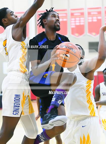 Thumbnail 2 in Shadow Mountain vs. Simeon (Hoophall West Tournament)  photogallery.