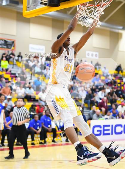 Thumbnail 1 in Shadow Mountain vs. Simeon (Hoophall West Tournament)  photogallery.