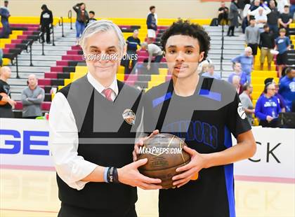 Thumbnail 2 in Shadow Mountain vs. Simeon (Hoophall West Tournament)  photogallery.