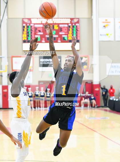 Thumbnail 1 in Shadow Mountain vs. Simeon (Hoophall West Tournament)  photogallery.