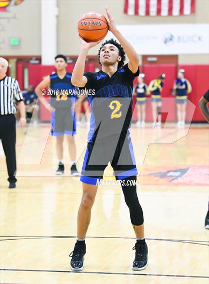 Thumbnail 3 in Shadow Mountain vs. Simeon (Hoophall West Tournament)  photogallery.