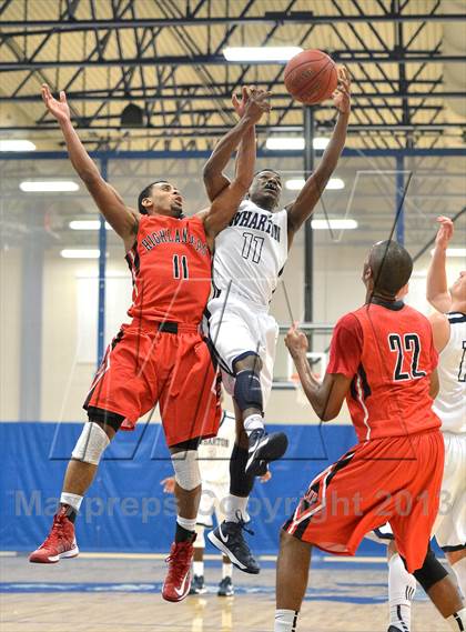 Thumbnail 2 in Wharton vs. Lake Highland Prep (Berkely Basketball Invitational) photogallery.